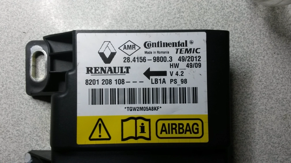 8201208108 LB1APS 98 NISSAN Almera Classic 2013 95160 CRASH+CLEAR SRS.rar