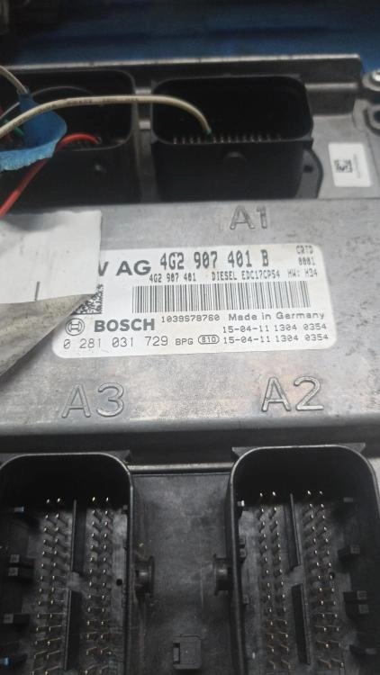 0281031729 4G2907401B 1037545836 EDC17CP54 AUDI A6 3.0TDI 2015Y ATgearbox BENCH FULL.rar