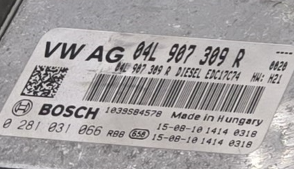 0281031066 04L907309R 1037552303 EDC17C74 VW Golf 7 2.0TDI 135kW 2015Y ATgearbox FLEX FULL.rar
