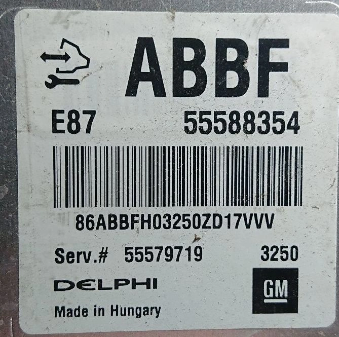 55588354 55579719 12633242 55584317 DELPHI DELCO E87 Opel Astra J 1.7CDTI 96kW 2013 MTgearbox IOterm FULL.rar