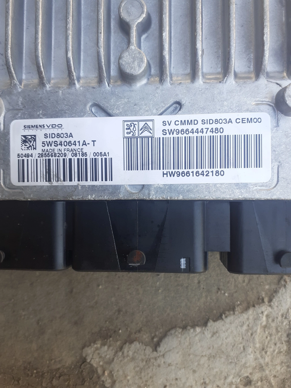 5WS40641A-T 9661642180 9664447480 PO30080000000 SID803A Peugeot 407 2.0HDI ATgearbox ORI+noDPF noEGR BDM100 FULL.rar