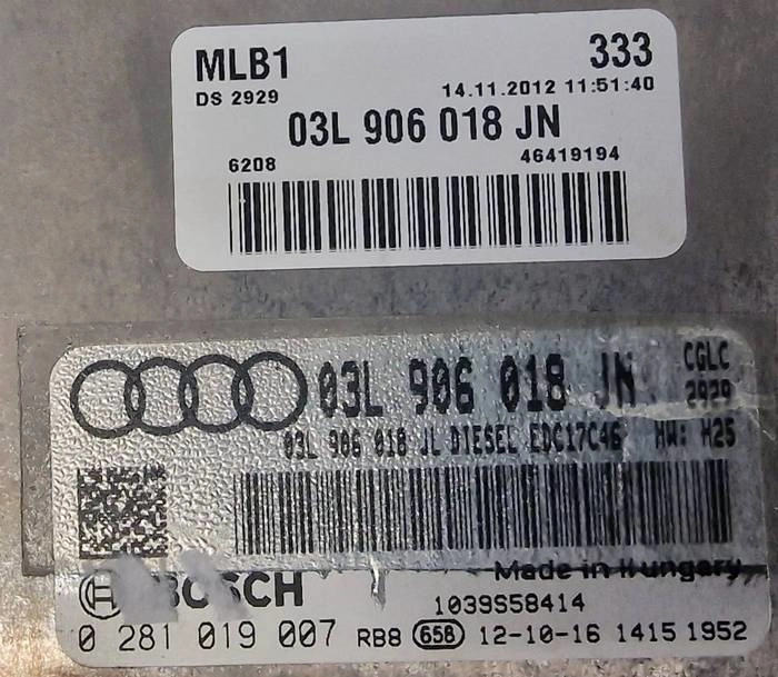 0281019007 03l906018JN 563709 EDC17C46 Audi Q5 2.0TDI 130kW CGLC FLEX FULL.rar