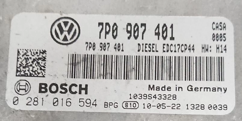 0281016594 7P0907401 1037510363 EDC17CP44 VW Toureg 3.0TDI CASA 2012 ATgearbox BENCH FULL.rar