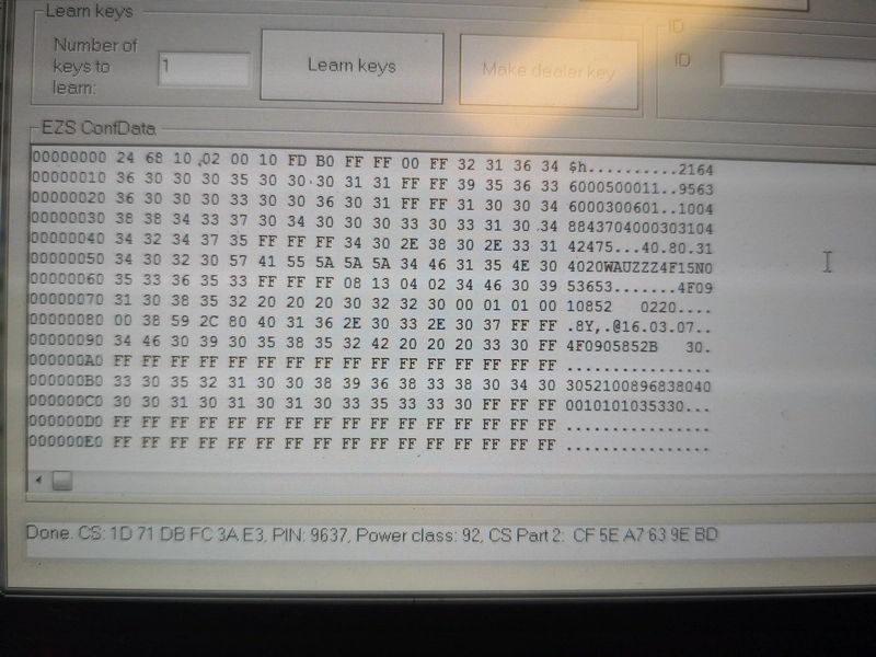 4F0910852 4F910468A 4E0035729 EZS+GATEWAY 95320+MMI 24C64 AUDI A6 CS COMPLECT EEP.rar