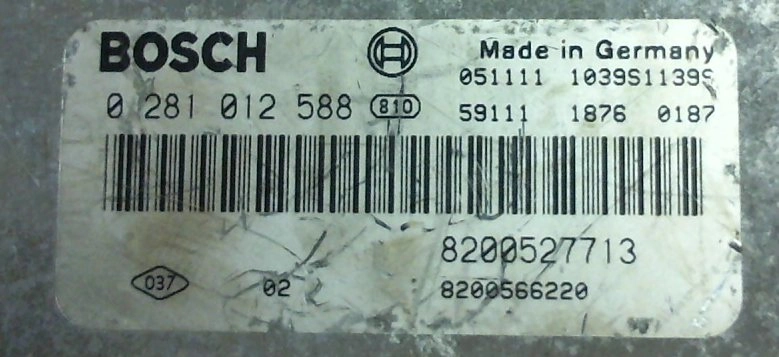 0281012588 8200527713 1037377277 EDC16C3 RENAULT LAGUNA 1.9DCI BDM FULL.rar