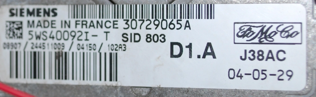 5WS40092I-T 30729065A VO00056000000 SID803 Volvo V50 2004y BDM FULL.rar