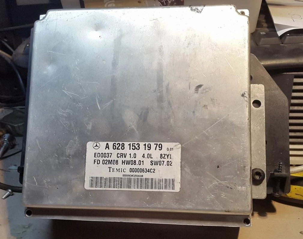 A6281531979 ED0037 FD02M08 HW08.01 SW07.02 TEMIC MERCEDES ML W163 4.0L FLASH.rar