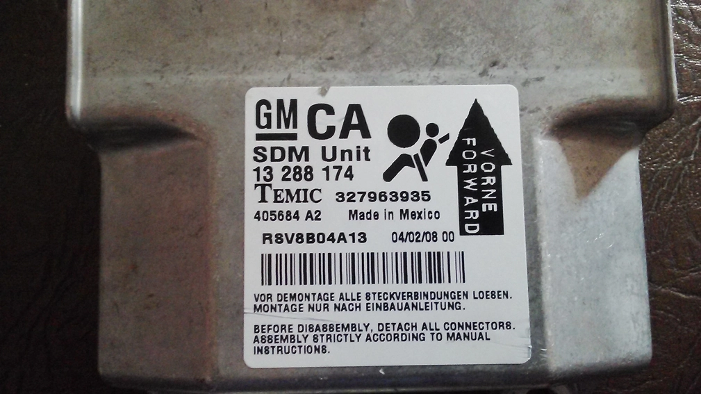 13288174 327963935 OPEL ASTRA 2008Y 95160 CRASH+CLEAR SRS.rar
