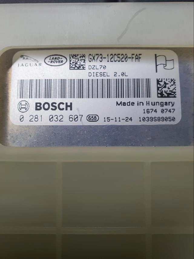 0281032607 XG73-12C520-FAF 10SW023137 MEDC17.9 LAND ROVER DOSCOVERI SPORT 2.0D 2016Y ORI+noDPF noSCR noEGR noRDY ATgearbox BENCH FULL.7z