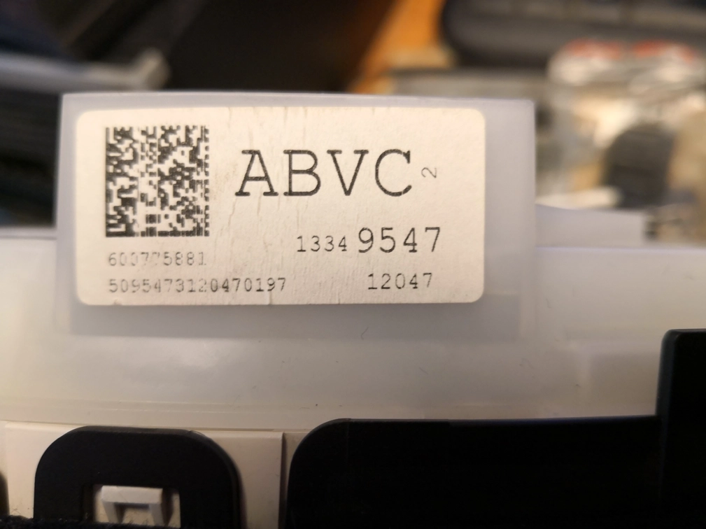 13349547 ABVC 600775881 DASH OPEL MERIVA D 2014Y 95080 EEP.rar