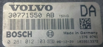 0281012103 30771550AB 1037512763 EDC16C31 Volvo XC90 2.4D ATgearbox BDM FLASH.rar