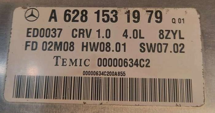 A6281531979 00000634C2 ED0037 Temic CRV 1.0 HW08.01 SW07.02 MB 29F400 ORI+noEGR FLASH.rar