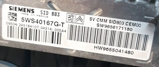 5WS40167G-T 9655041480 9656171180 SID803 Peugeot 407 2.0HDI 100kW BDM FULL.rar
