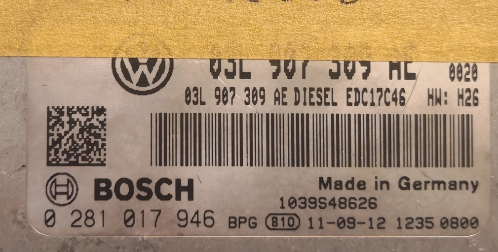 0281017946 03L907309AE 1037536656 edc17C46 BOOT FULL.rar