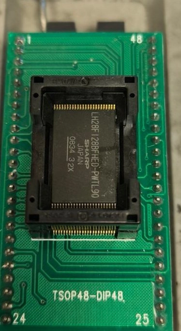 39541-SWA-E030-M1 BB717PO NAVI Honda CRV 2011 2xLH28F128BFHED CODE0423 FLASH.rar