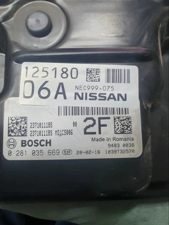 0281035669 NEC999-075 237101118S 10SW036647 10SW070245 MD1CS006 NISSAN QASHQAI 1.5DCI 2018Y ORI+noSCR ATgearbox BENCH FULL.7z