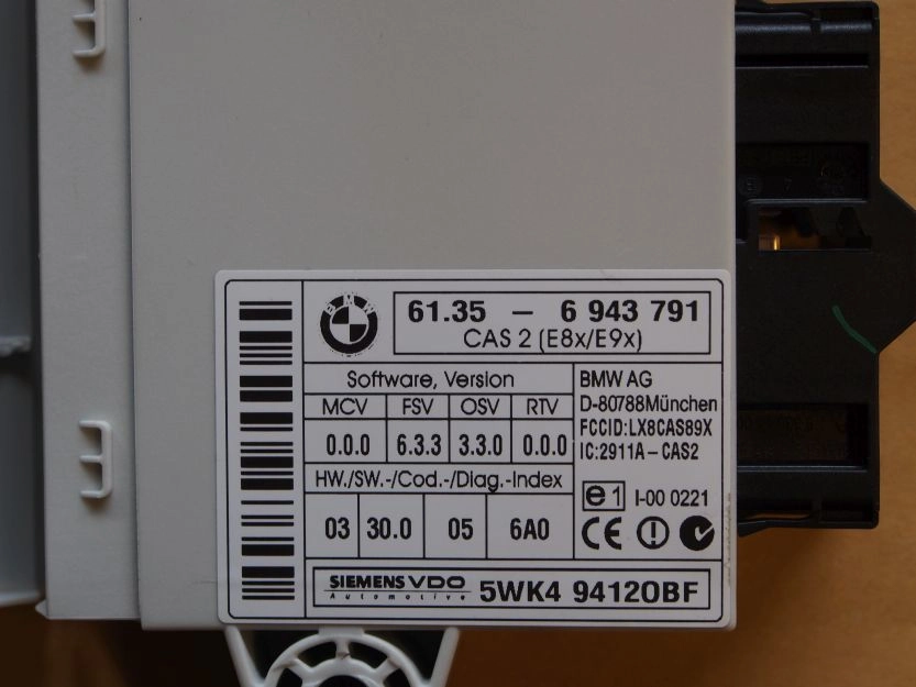 61.35-6943791 5WK49412OBF CAS2 BMW 2K79X with ELV XPROG FULL.rar