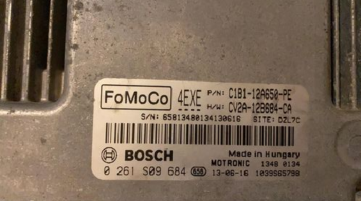 0261S09684 C1B1-12A650-PE CV2A-12B684-CA 1037534141 MED17.0.1 FORD FIESTA 1.0Ti 2013Y MTgearbox BENCH FULL.rar