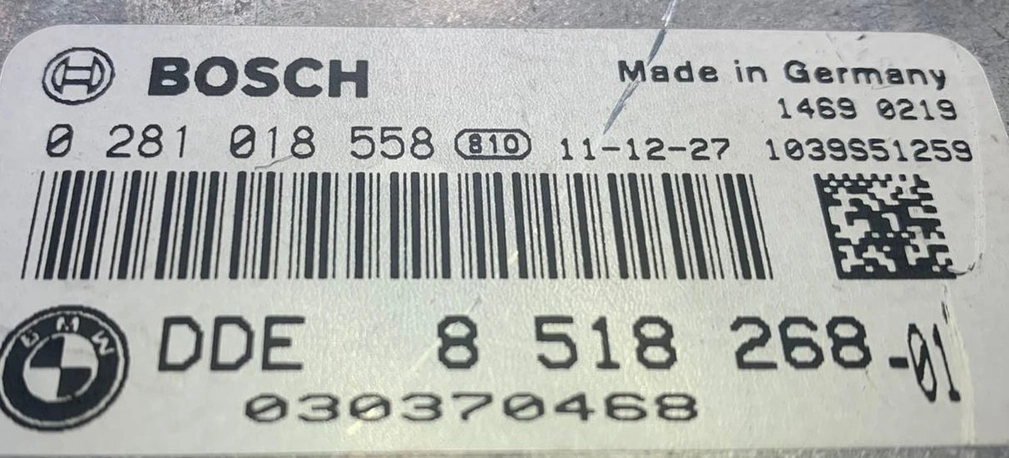 0281018558 8518268 1037517682 EDC17C41 BMW E92 2.0D 105kW bench FULL.rar