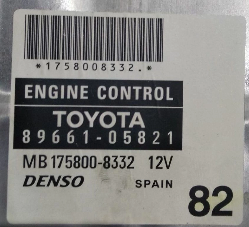 89663-05516 89661-05821 MB175800-8332 DENSO TOYOTA AVENSIS 2.2D CAT 2006Y 130KW KTAG FULL.rar