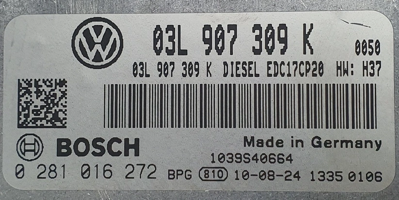 0281016272 03L907309K 1037535350 EDC17CP20 Volkswagen Transporter 2.0TDI 75kW BHP MTgearbox ORI+ST1 FLEX BENCH FULL.rar