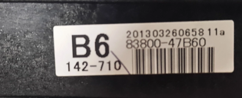 83800-47B60 Toyota Prius 2014Y 93C86 EEP.rar