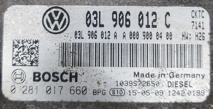 0281017660 03L906012C 7141 1037542241 EDC17C54 VW Crafter 2.0TDI 100KW CKTC 2012 ORI+noDPF BENCH FULL.rar