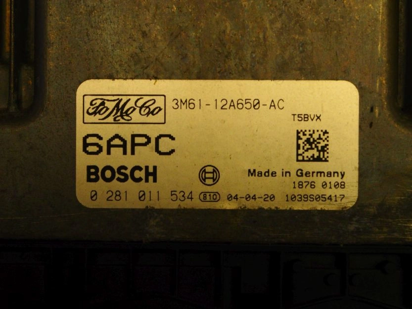 0281011534 3M61-12A650-AC 1037370517 EDC16C3 MAZDA3 1.6D 80kw FULL.rar