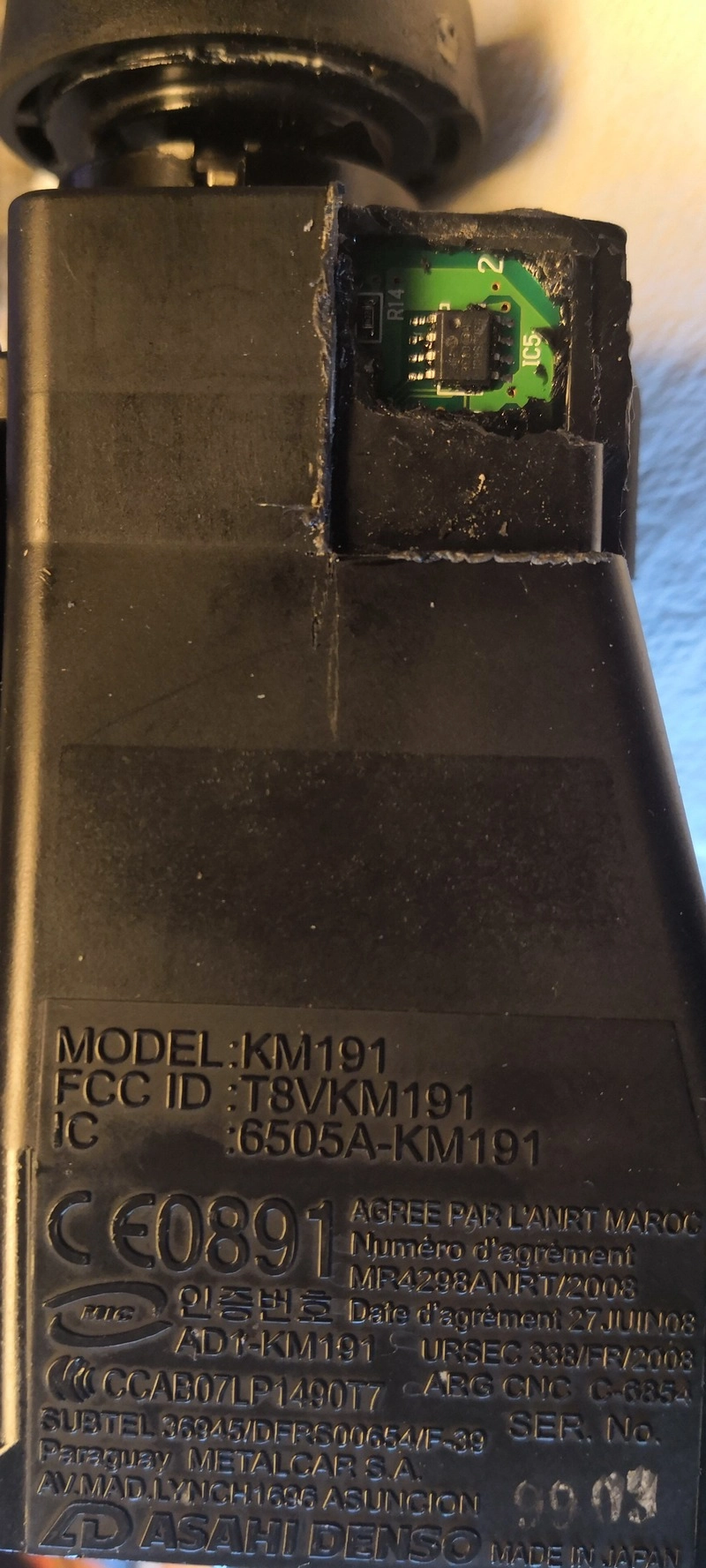 6505A-KM191 T8VKM191 21175-0127 F8T73572 DENSO EZS ECU Kawasaki GTR1400 93C56+24C04 KEY+LOCATION EEP.rar