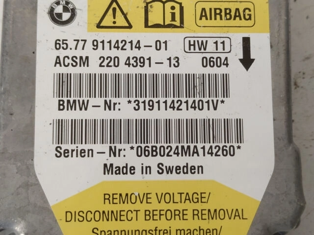 65.77-0114214-01 220439113 BMW 95128 CRASH+CLEAR SRS.rar