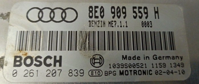 0261207839 8E0909559H 1037363946 ME7.1.1 Audi A6 3.0 ASN ATgearbox KTAG FULL.rar