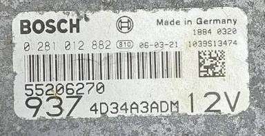 0281012882 55206270 1037379005 EDC16C39 Alfa Romeo 147 1.9CDTI 88kW 2006 ORI+noEGR BENCH FULL.rar