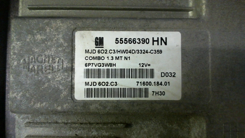 55566390 3324C359 MJD6O2.C3 HW04D 3324-C359 Opel Combo 1.3MDJ Z13DT MTgearbox FLASH.rar