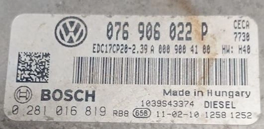 0281016819 076906022P 9022 1037517521 EDC17CP20 VW Crafter 2.5TDI MTgearbox CECA BENCH FULL.rar