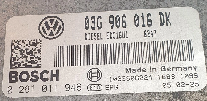 0281011946 03G906016DK 1037371250 EDC16U1 VW Touran 1.9 TDI 105HP ATgearbox KTAG BDM FULL.rar