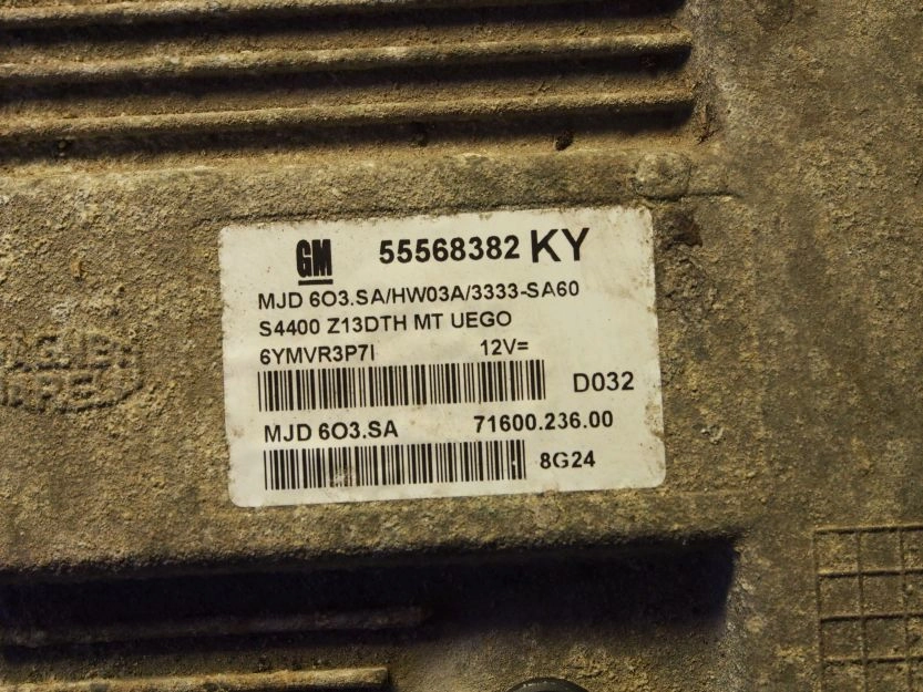 55568382 33SA60 MJD6O3.SA HW03A OPEL CORSA Z13DTH 2007 MTgearbox BDM FULL.rar