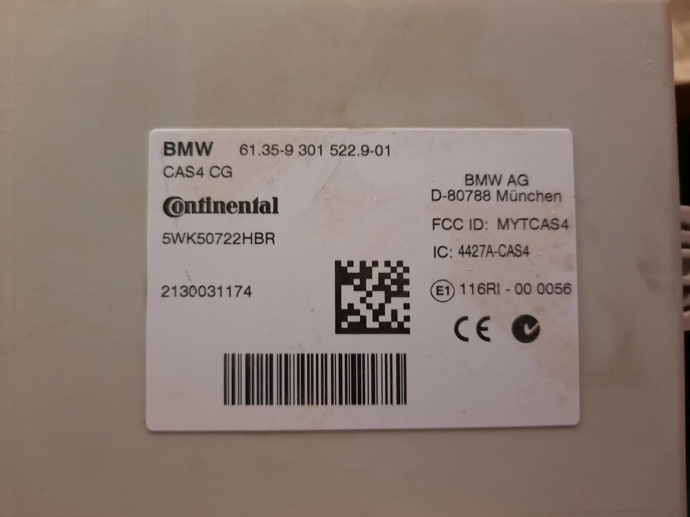 61.35-9301522.9-01 5WK50722HBR CAS4 BMW F10 diesel 2011 ISN ATgearbox FULL.rar