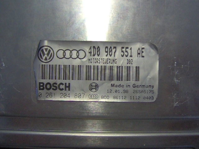 0261204807 4D0907551AE AUDI A4 2.8i 1998Y 24C02 ORI+IMMOOFF EEP.rar