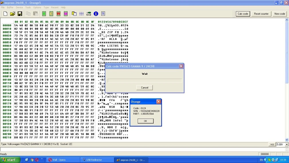 1J0035156A VWZAZ6E3408228 RADIO RHAPSODY CODE 0124 24C08 EEP.rar