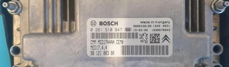 0261S10947 9812108380 10SW000357 1037546884 MED7.4.4 CITROEN DS3 1.6T 2015Y MTgearbox BENCH FULL.rar