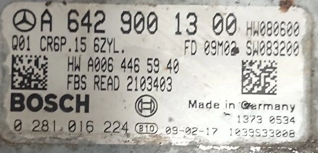 0281016224 A6429001300 A0064465940 1039S33008 CR6P.15 1037392553 1037505845 EDC17CP10 MB E212 350CDI 170kW 2009 ATgearbox bench FULL.rar