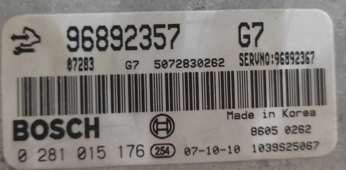 0281015176 96892357 96892367 EDC16C39 Opel Antara 2.2CDTI ATgearbox KTAG FULL.rar