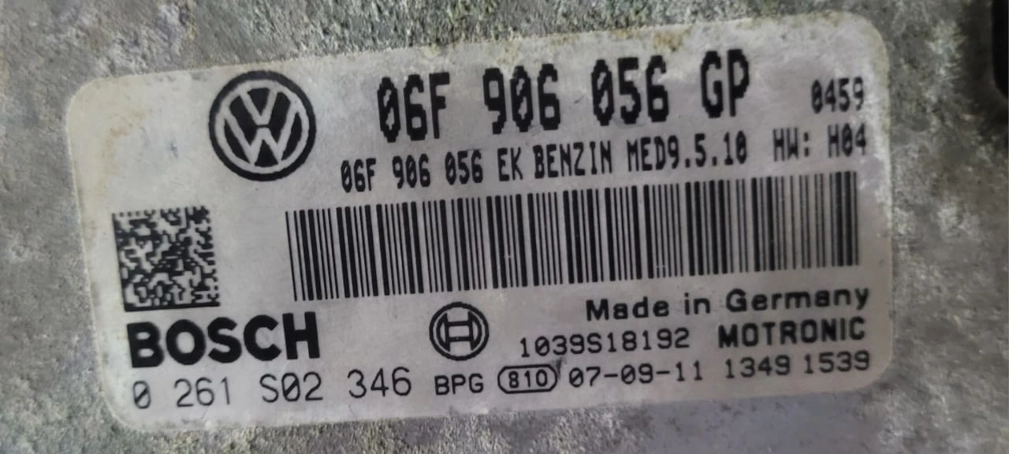 0261S02346 06F906056FB 06F906056GP 1037393670 MED9.5.1 VW PASSAT 2.0FSI 2007Y ATgearbox KTAG FULL.rar