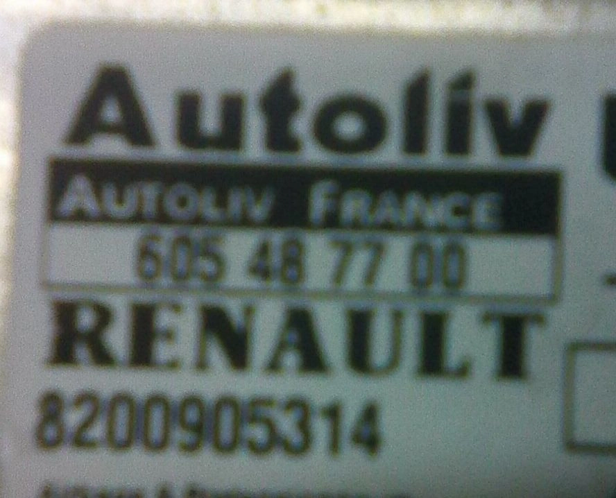 8200905314 605487700 Renault Espaice 2013 95160 CRASH+CLEAR SRS.rar