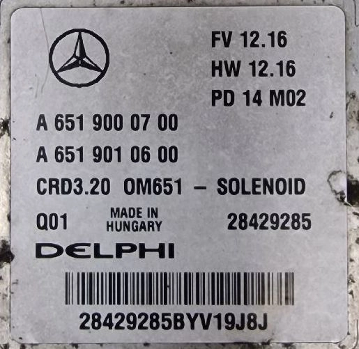CRD3-651-WMDA1D41-906M-120KW-4CSL2S-EU5OP-EF-DS09 ME135101 28429285 A6519000700 A6519010600 CRD3.20 MB Sprinter 2.2CDI ORI+noDPF FLEX BENCH FULL.rar