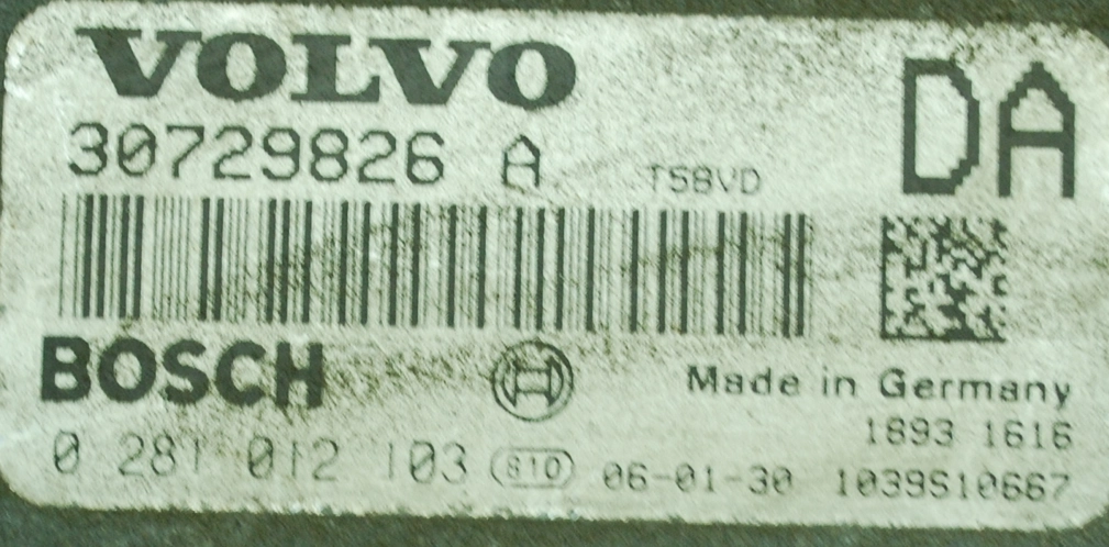 0281012103 30729826A 1037375898 EDC16C31 Volvo V70 2.4D 93kW BDM FULL.rar