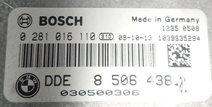 0281016110 8506438 1037509478 EDC17CP02 BMW E90 2.0xD 130kW MTgearbox BENCH FULL.rar