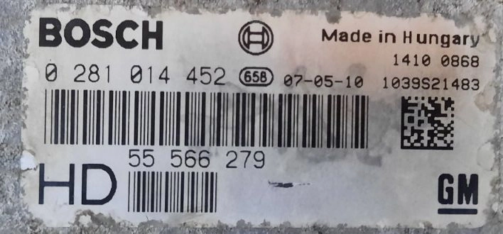 0281014452 55566279 1037390675 EDC16C39 Opel Astra 1.9CDTI 74kW MTgearbox KTAG BDM FULL.rar
