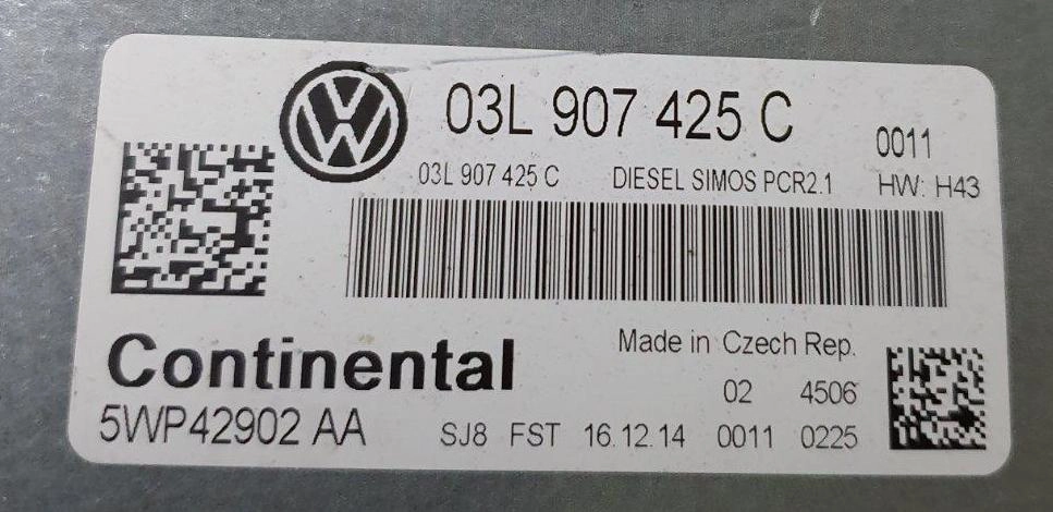 5WP42902AA 03L907425C 03L906023NR 0011 HW H43 SM2G0P2000000 PCR2.1 VW SHARAN 1.6 ATgearbox FLASH.rar
