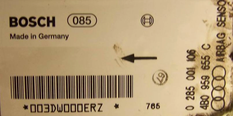 4B0959655C 0285001106 AUDI A6 HC11KA4 CRASH+CLEAR SRS.rar